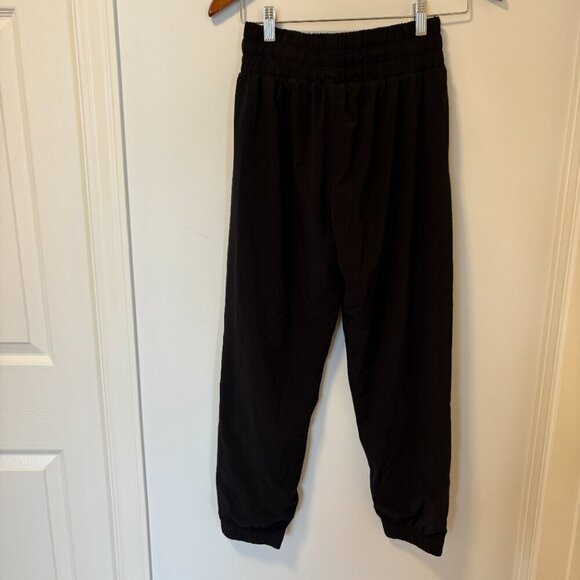 Athleta Girls Jogging Pants Black Size L Lined - Picture 8 of 9